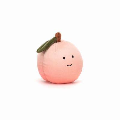 Jellycat Fabulous Fruit Peach New Zealand | BUKOT3402